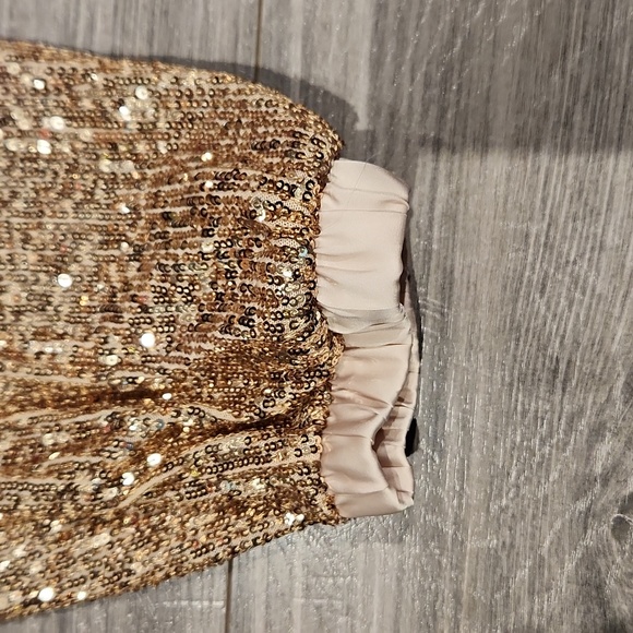 EUC Victoria's Secret Women's sz M/170 Sequins lined lounge Pants - Picture 3 of 6